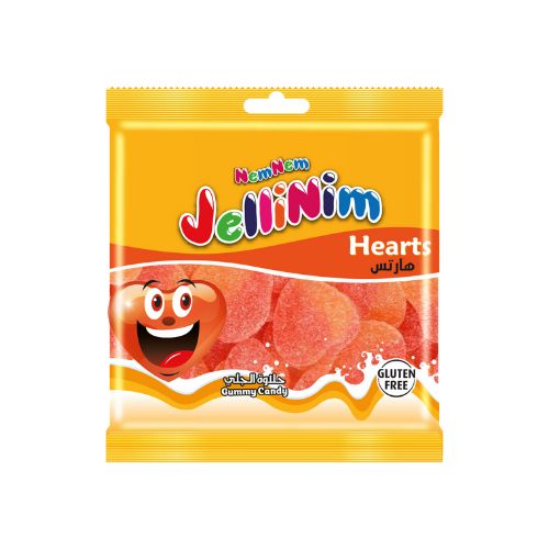 JELLI NIM GUMMY CANDY - HEARTS