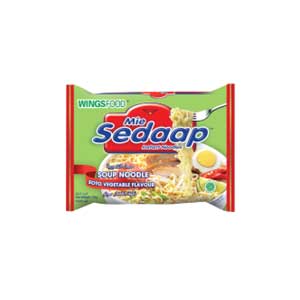 Mie Sedaap Instant Noodles - Vegetable Soup 75gm